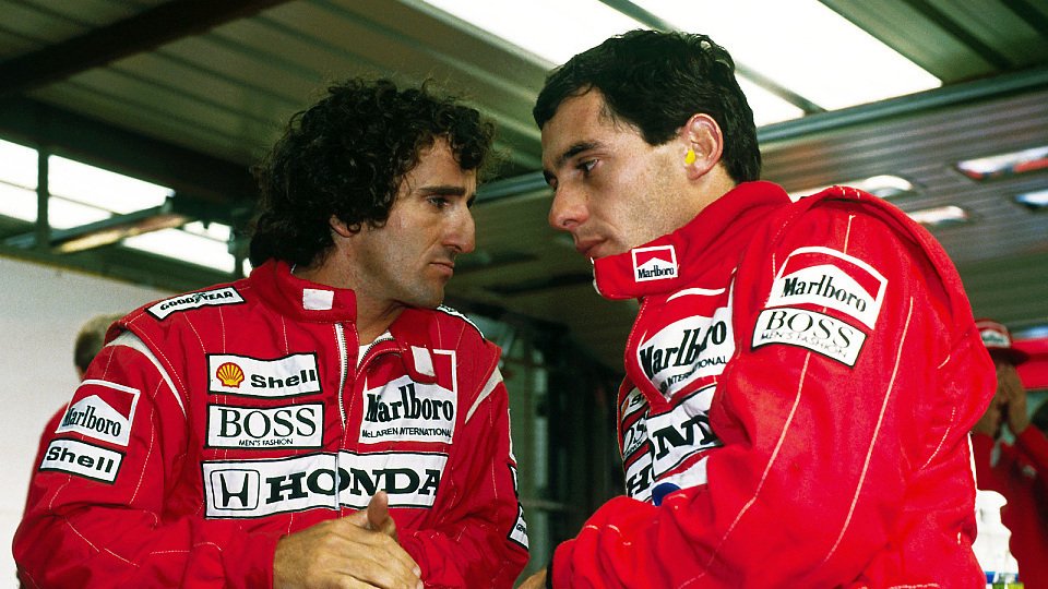 Das Duell zwischen Alain Prost und Ayrton Senna ging in die Geschichte der Formel 1 ein