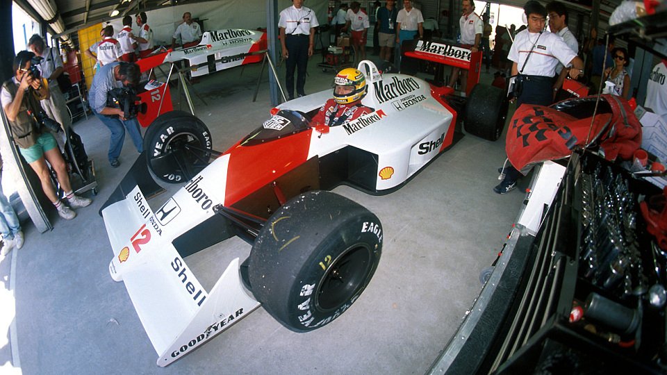 Ayrton Senna wurde 1988 zum ersten Mal Weltmeister, Foto: Sutton
