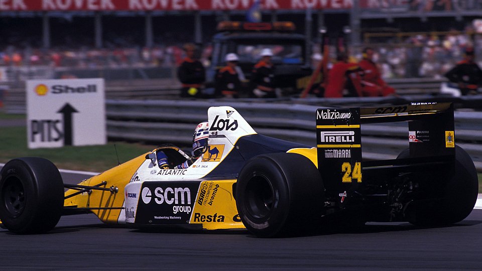 Luis Perez Sala fuhr Ende der 1980er für Minardi, Foto: Sutton