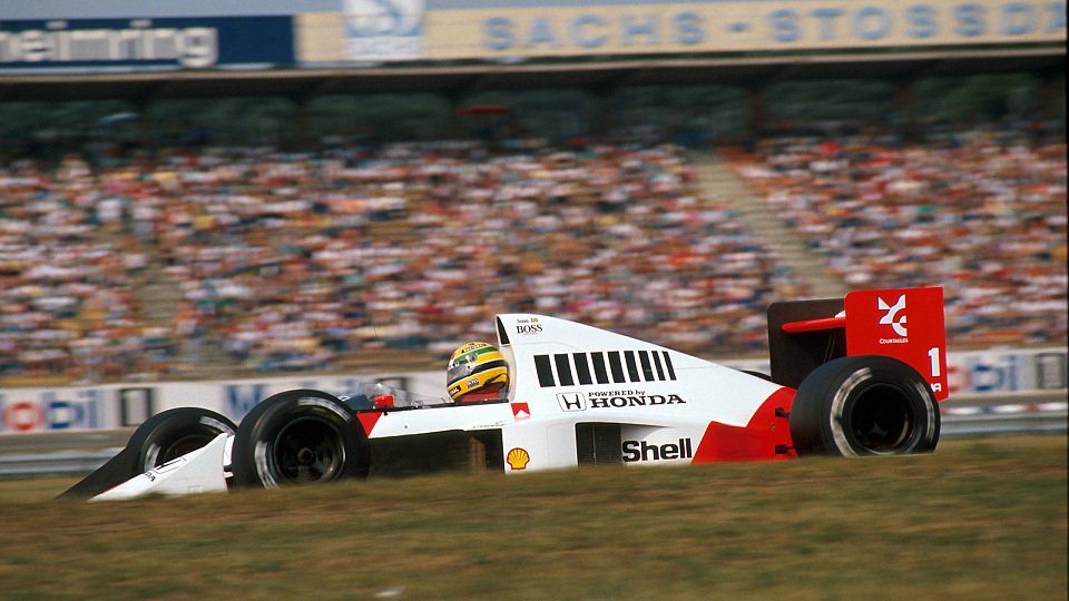 Bildhübsch aber nicht unter den Favoriten der Redaktion: Der McLaren von 1989, Foto: Sutton