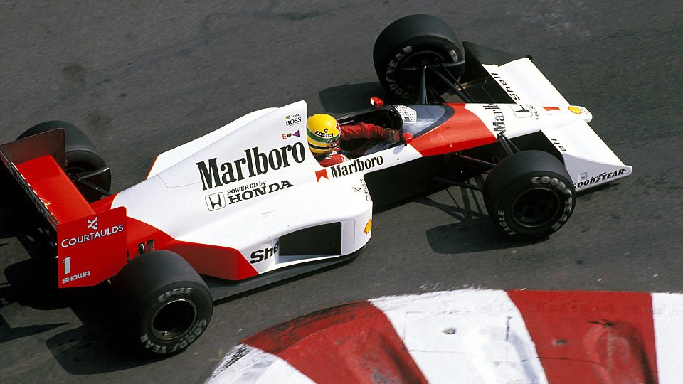 Ayrton Senna fuhr 1989 in Monaco in einer eigenen Liga, Foto: Sutton