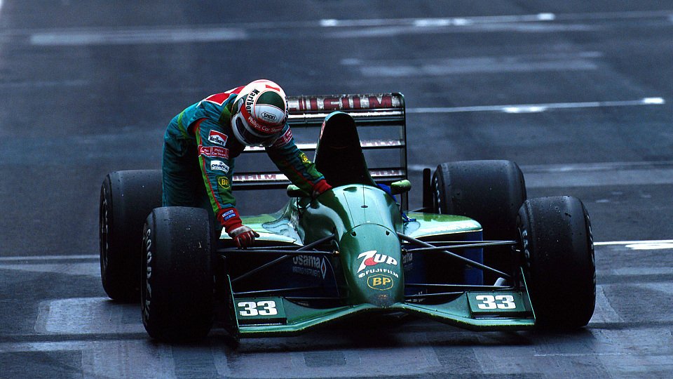Andrea De Cesaris wurde für seine Aktion in Mexiko 1991 mit Rang vier belohnt, Foto: Sutton