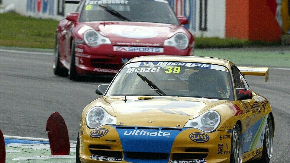 Christian Menzel bescherte Hans Bernd Kamps einen schönen Sonntag., Foto: Porsche Christian Menzel bescherte Hans Bernd Kamps einen schönen Sonntag., Foto: Porsche