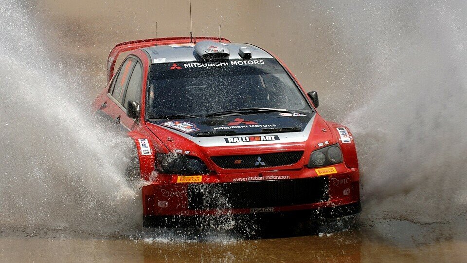 Schluss. Aus. Mitsubishi nimmt nicht an der Rallye-WM 2006 teil., Foto: Sutton