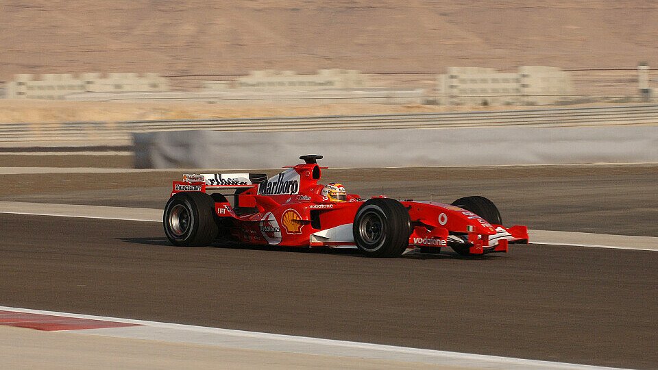 Luca Badoer und Ferrari sind die Testkaiser 2005., Foto: Ferrari Press Office