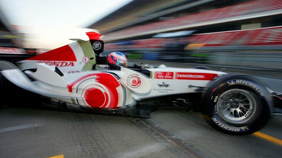 Jenson Button war heute mit Abstand der schnellste Mann., Foto: Sutton