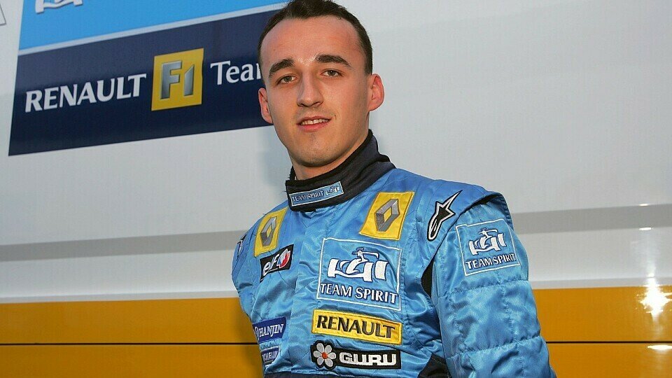 Robert Kubica bei Renault; daraus wurde nichts, Foto: Sutton