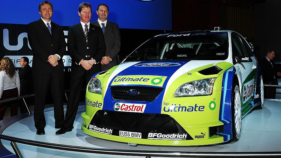 Malcolm Wilson bei der Präsentation des Ford Focus RS WRC06., Foto: Ford