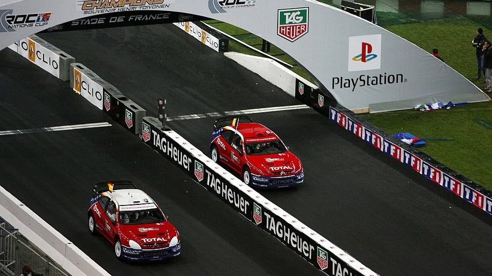 Beim Race of Champions wird wieder mit Ehrgeiz Spaß gehabt, Foto: ROC