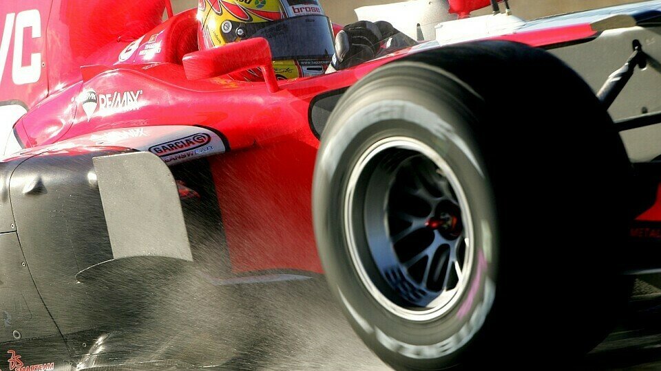 Tiago Monteiro durfte bereits wieder für MF1 testen., Foto: Sutton