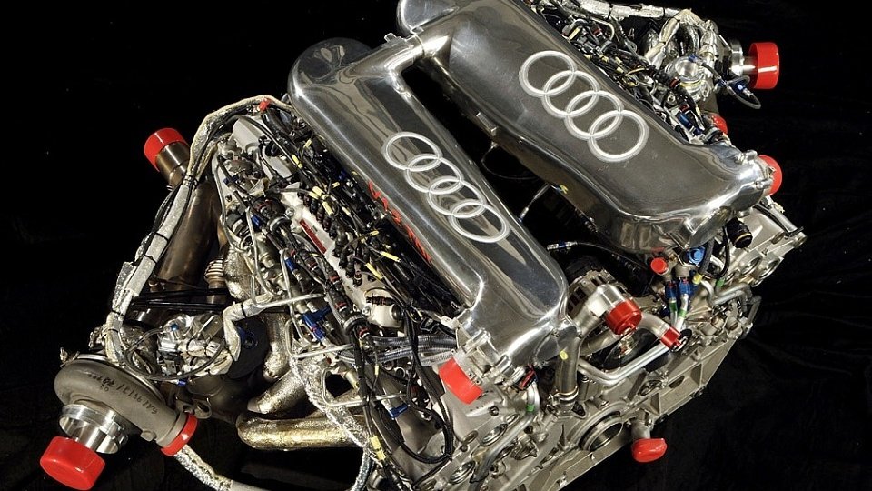 Audi R10 - Der Motor: V12 TDI komplett aus Aluminium