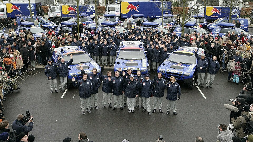 VW ist bereit für die Dakar 2006., Foto: VW Motorsport