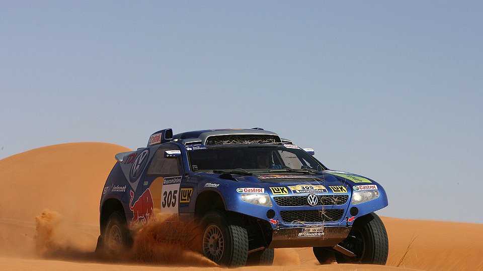 2007 wird es einen höheren Anteil an Sand-Etappen geben., Foto: VW Motorsport