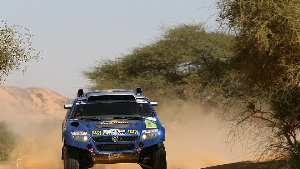 Giniel de Villiers ist bei der Rallye Dakar noch nie auf das Podest gefahren., Foto: VW Motorsport