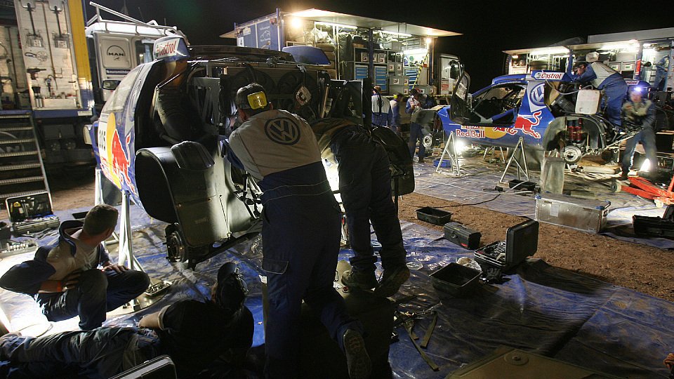 Jedes Teammitglied muss zur optimalen Zeit am richtigen Einsatzort sein., Foto: VW Motorsport