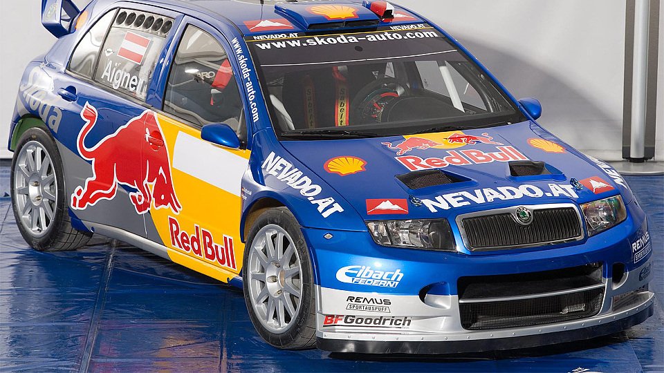 Der Skoda Fabia WRC des Red Bull Teams., Foto: Red Bull Skoda Team