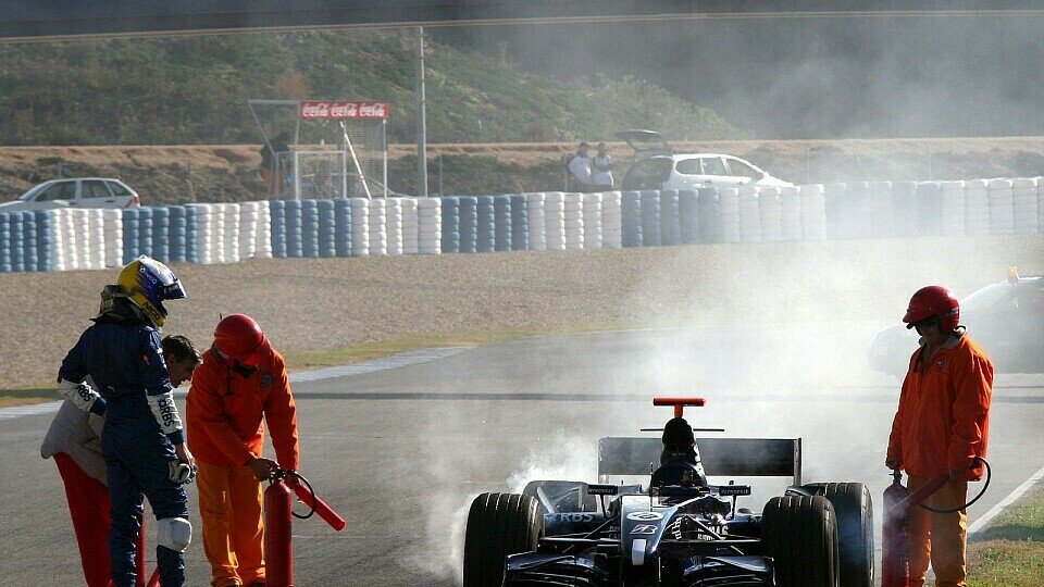 Ein F1 und eine Rauchwolke - sehen wir dieses Bild öfter am kommenden Wochenende?, Foto: Sutton