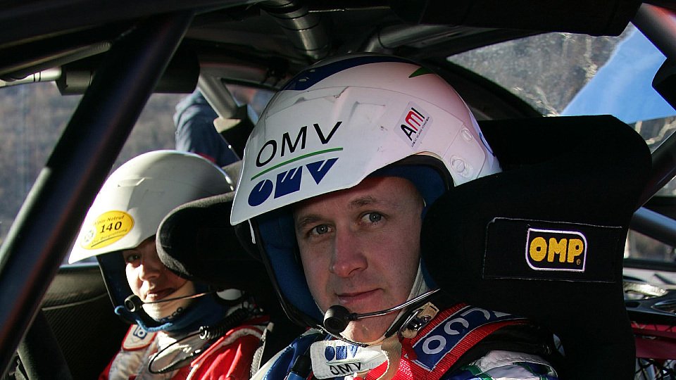 Stohl bei den Tests im neuen Fahrzeug., Foto: OMV/Pastor