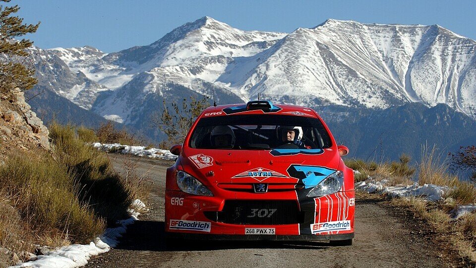 In Monte Carlo fuhr Gardemeister mit dem Peugeot 307 WRC., Foto: Sutton