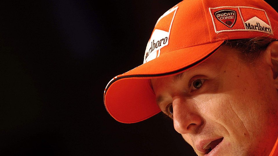 Sete Gibernau drehte ein paar Runden, Foto: Ducati