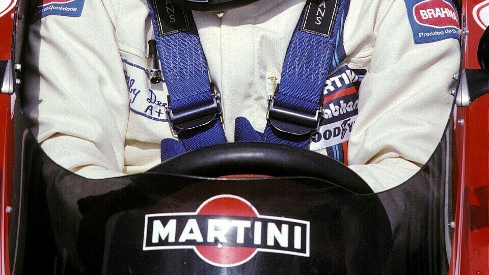 Schon Carlos Pace warb 1976 für Martini., Foto: Sutton