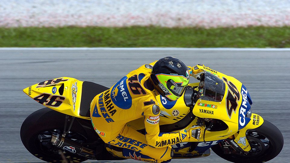 Rossi fuhr die Bestzeit des 1. Tages., Foto: Camel Yamaha
