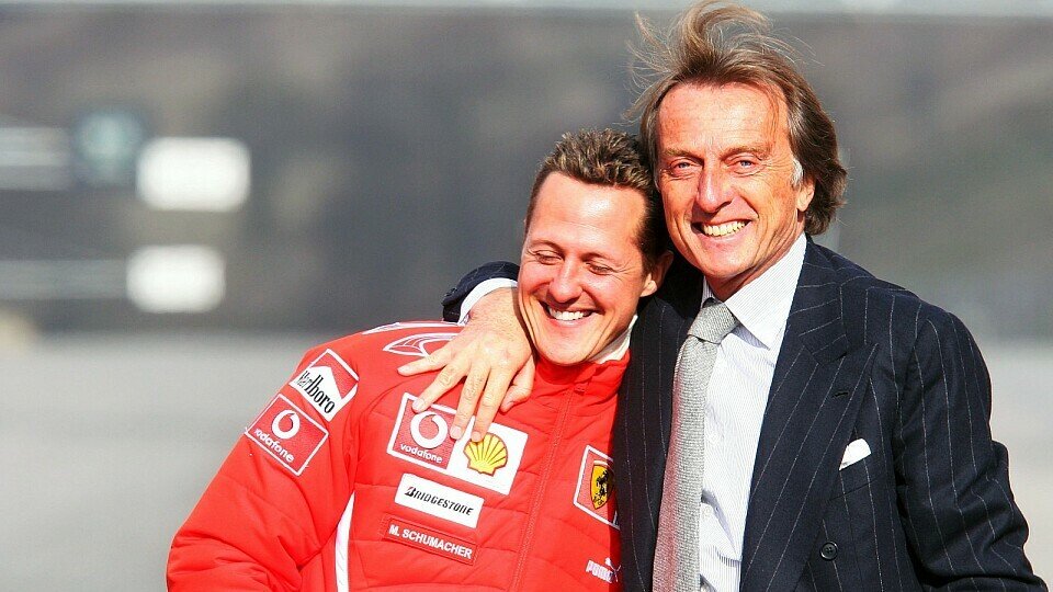 Luca di Montezemolo und Michael Schumacher prägten eine Ära bei Ferrari, Foto: Sutton