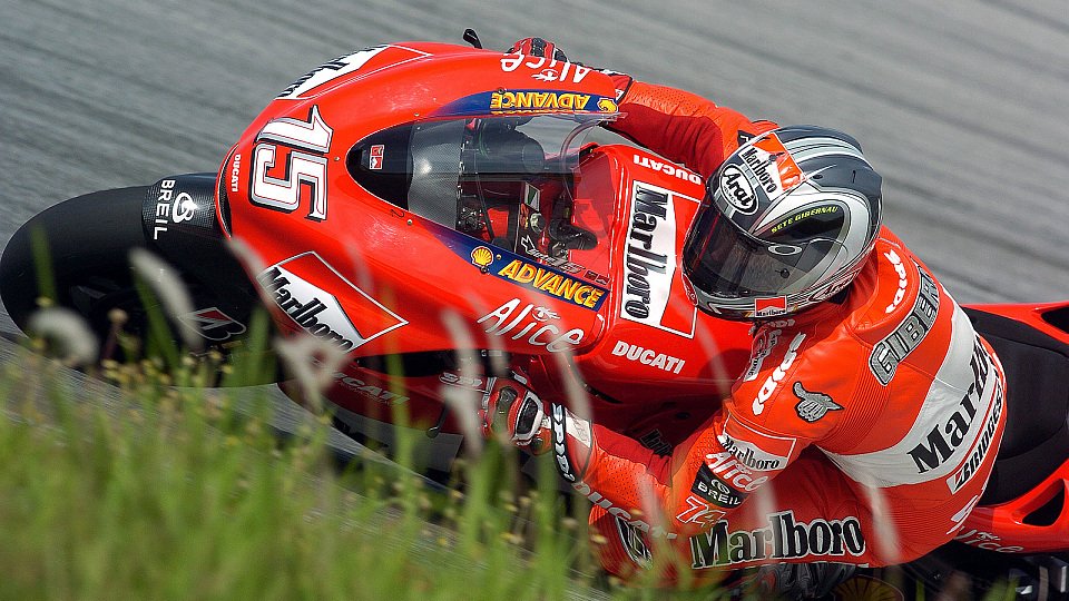 Sete Gibernau setzte die Bestzeit., Foto: Ducati