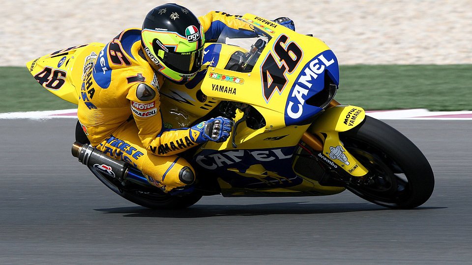 Rossi machte den Bestzeiten-Hattrick komplett., Foto: Camel Yamaha