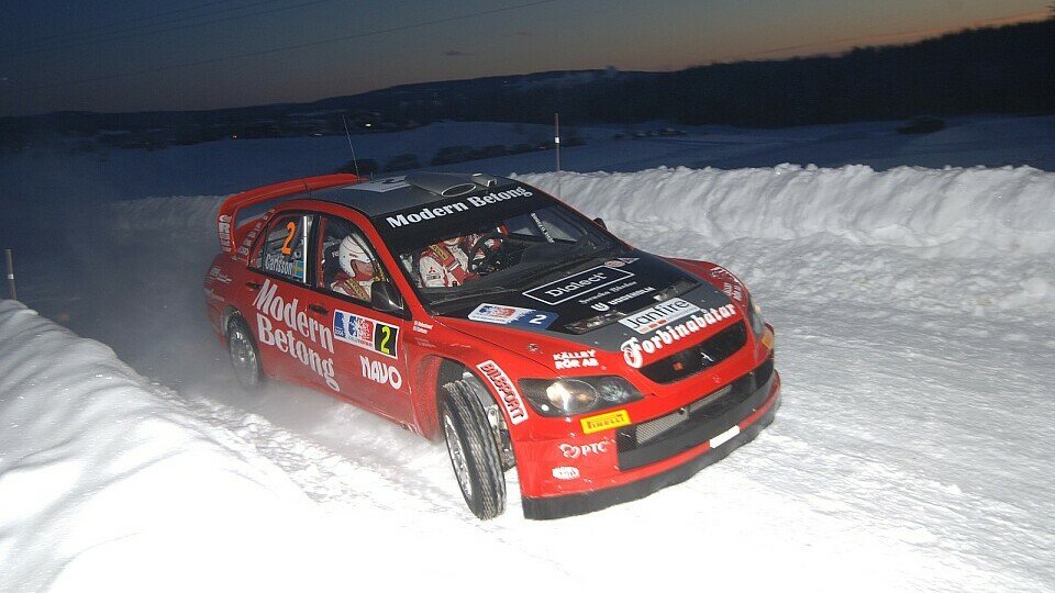 Carlsson bei der Norwegen Rallye., Foto: Sutton