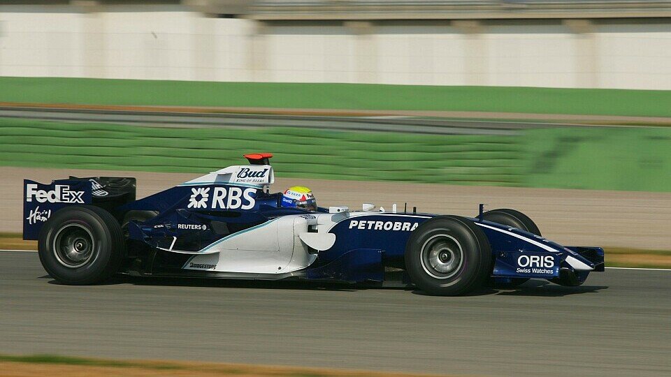 Bestzeit für Mark Webber im Williams FW28., Foto: Sutton
