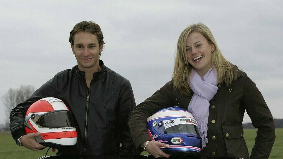 Lauda & Stoddart geben 2006 für die Sterne Gas., Foto: Mercedes