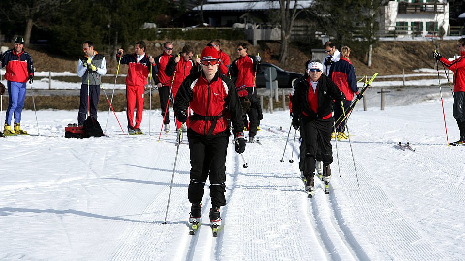 Aus der Loipe auf die Strecke: Am Montag wird es ernst., Foto: Audi