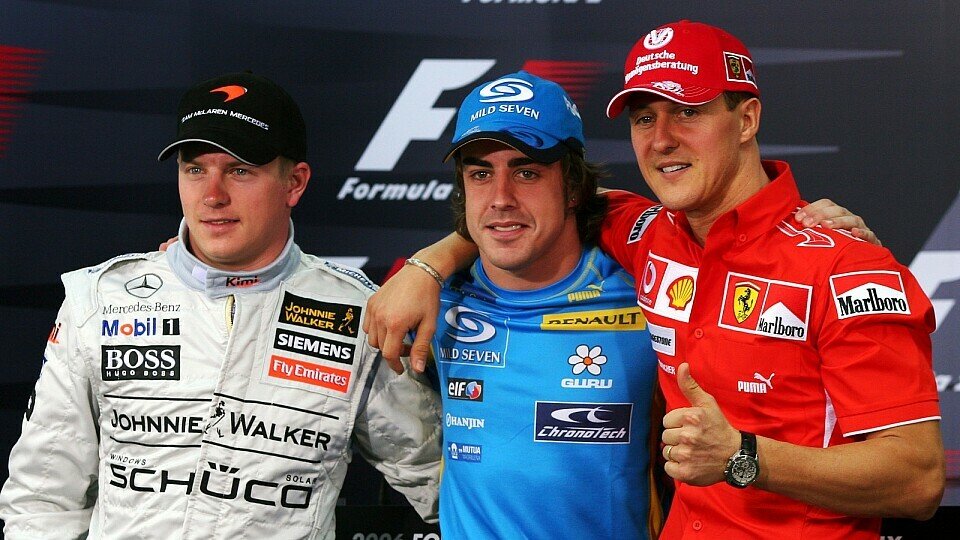 Der Ice Man und die Briatore-Zwillinge., Foto: Sutton