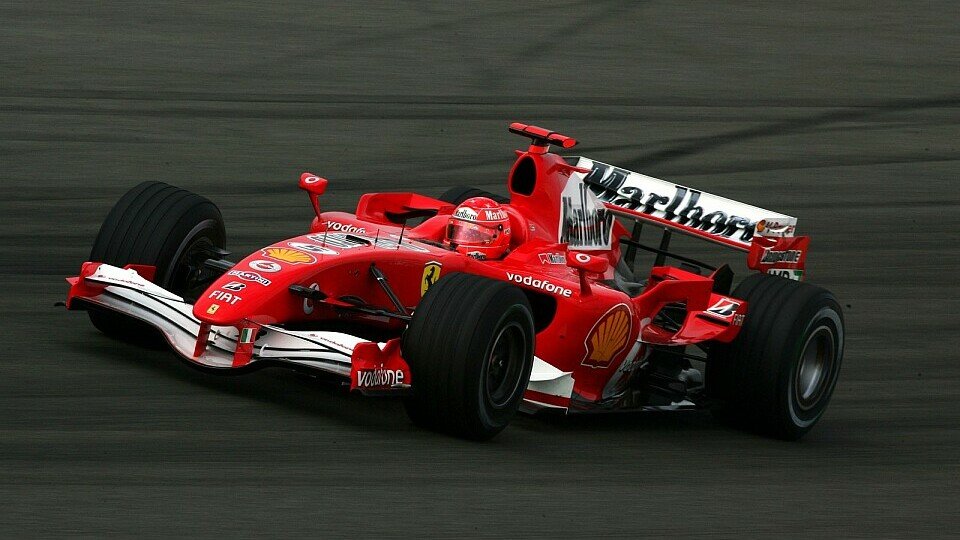 Michael Schumacher gab den Ton an., Foto: Sutton