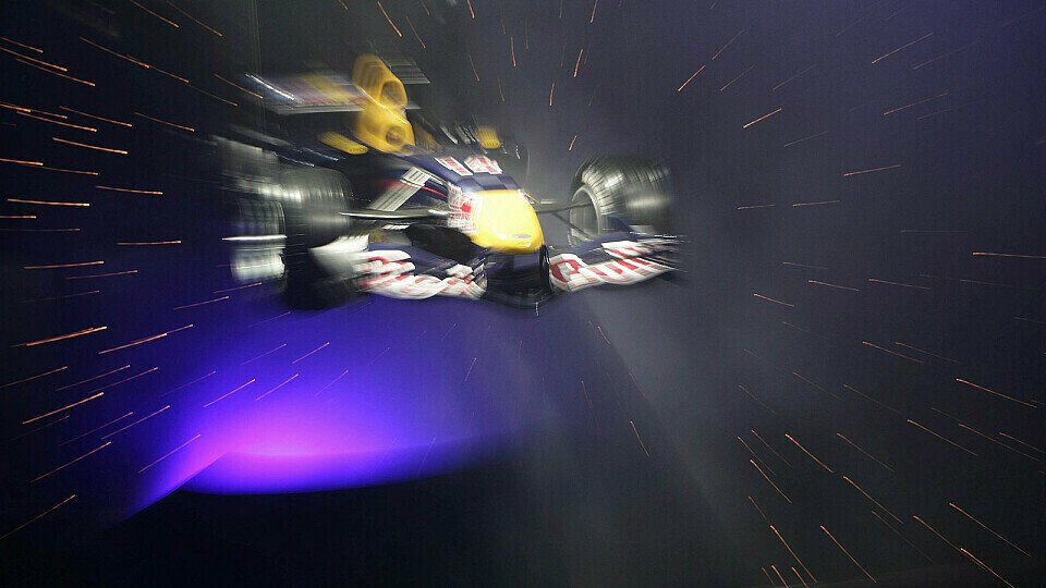 Viel Show, aber auch viel Ernst bei Red Bull Racing., Foto: Sutton