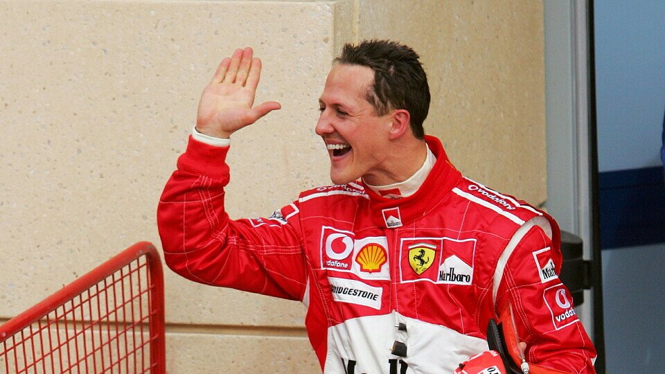 Michael Schumacher sieht dem Rennen optimistisch entgegen., Foto: Sutton
