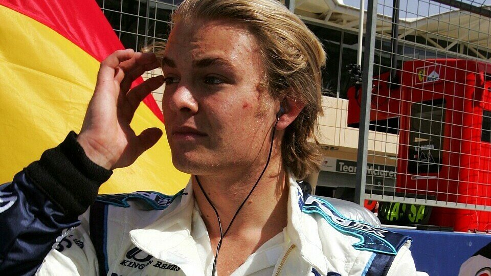 Nico Rosberg beeindruckte Bas Leinders., Foto: Sutton