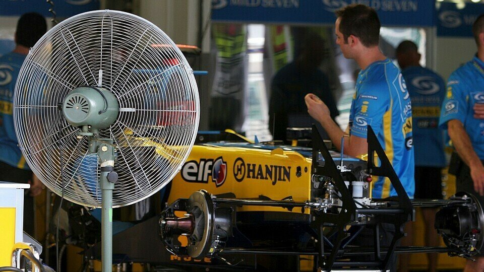 Die Hitze soll Renault keine Probleme bereiten., Foto: Sutton