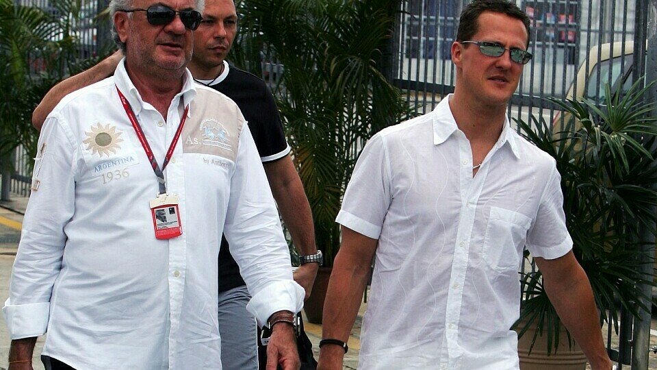 Michael Schumacher hat ausgesorgt, Foto: Sutton