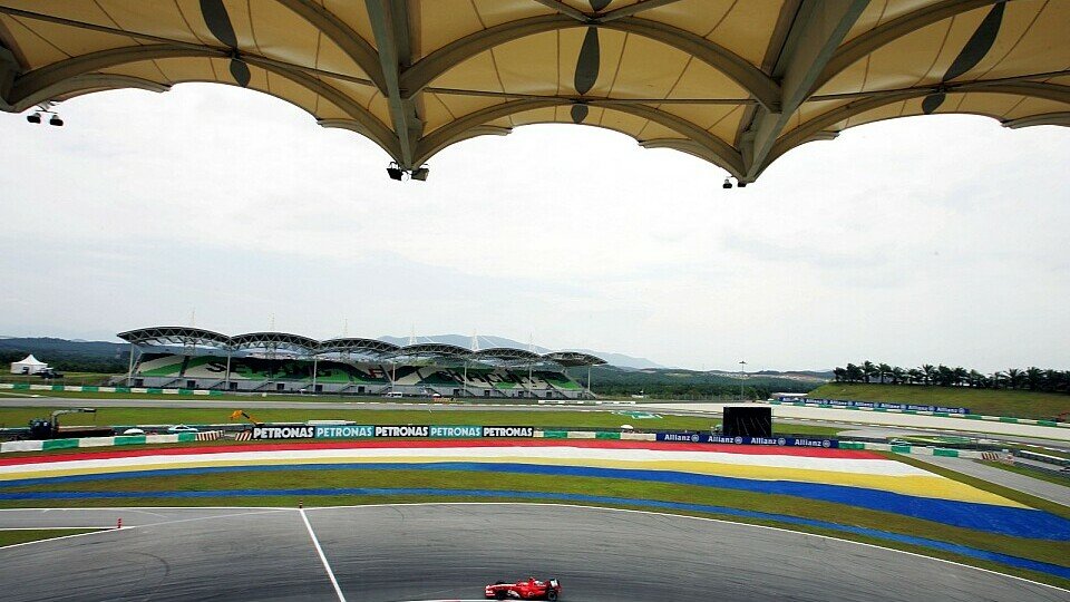 Die letzte Kurve des Sepang International Circuit in Malaysia wird umgebaut, Foto: Sutton