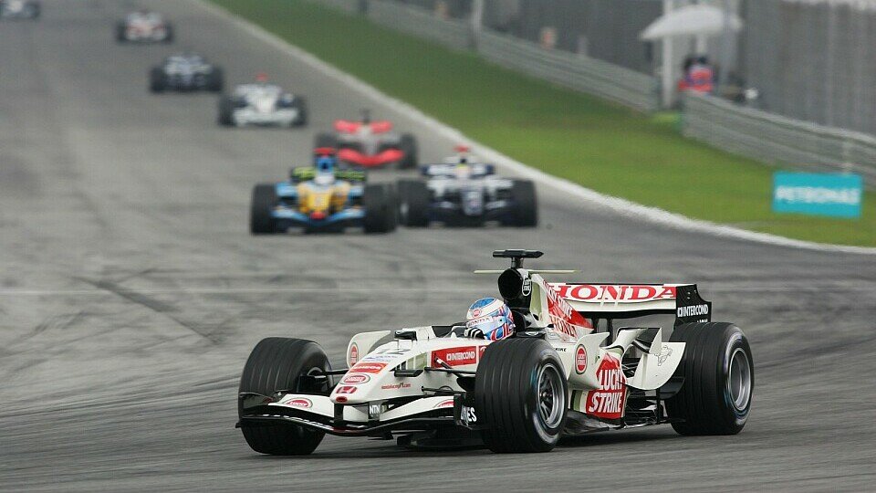 Jenson Button hofft auf einen weiteren Podestplatz., Foto: Sutton