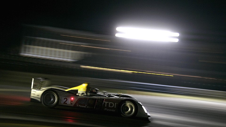 Der Audi R10 ist auf Anhieb ein Siegwagen., Foto: Audi Der Audi R10 ist auf Anhieb ein Siegwagen., Foto: Audi