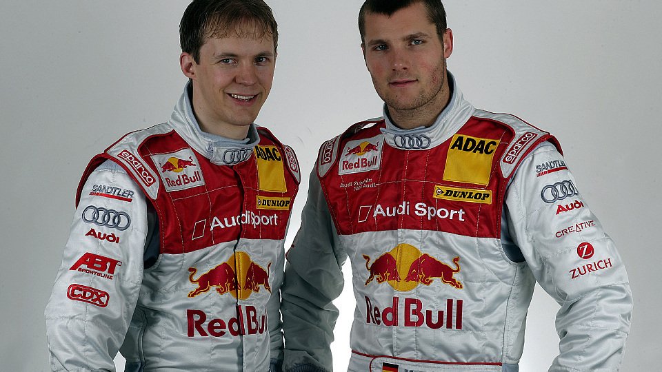 Mattias Ekström und Martin Tomczyk, Foto: Audi