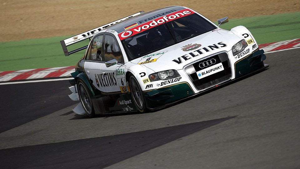 Im weiß-grünen Audi will Frentzen endlich die oberste Stufe des Podests besteigen., Foto: Audi