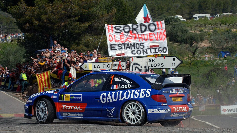 Loeb siegte in Spanien vor Sordo., Foto: Sutton