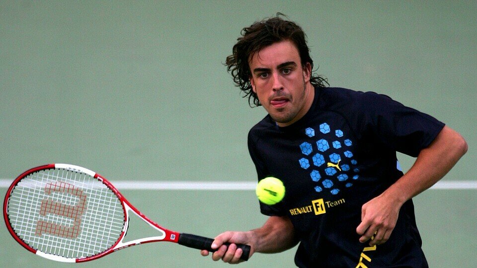 Fernando macht auch auf dem Tennisplatz eine gute Figur., Foto: Sutton