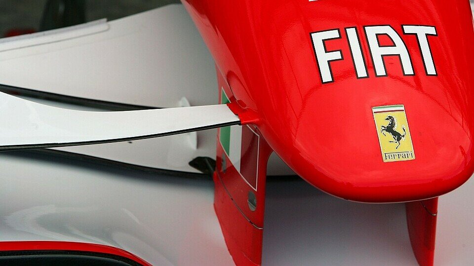 Ferrari musste den Doppeldecker Flap neu befestigen damit sich dieser nicht mehr bewegen konnte., Foto: Sutton