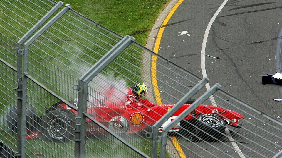 Nicht nur Felipe Massa sorgte für fliegende Fetzen., Foto: Sutton