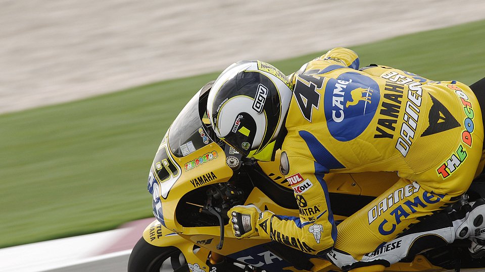 In der Moto GP derzeit kein Dominator - Valentino Rossi., Foto: Yamaha
